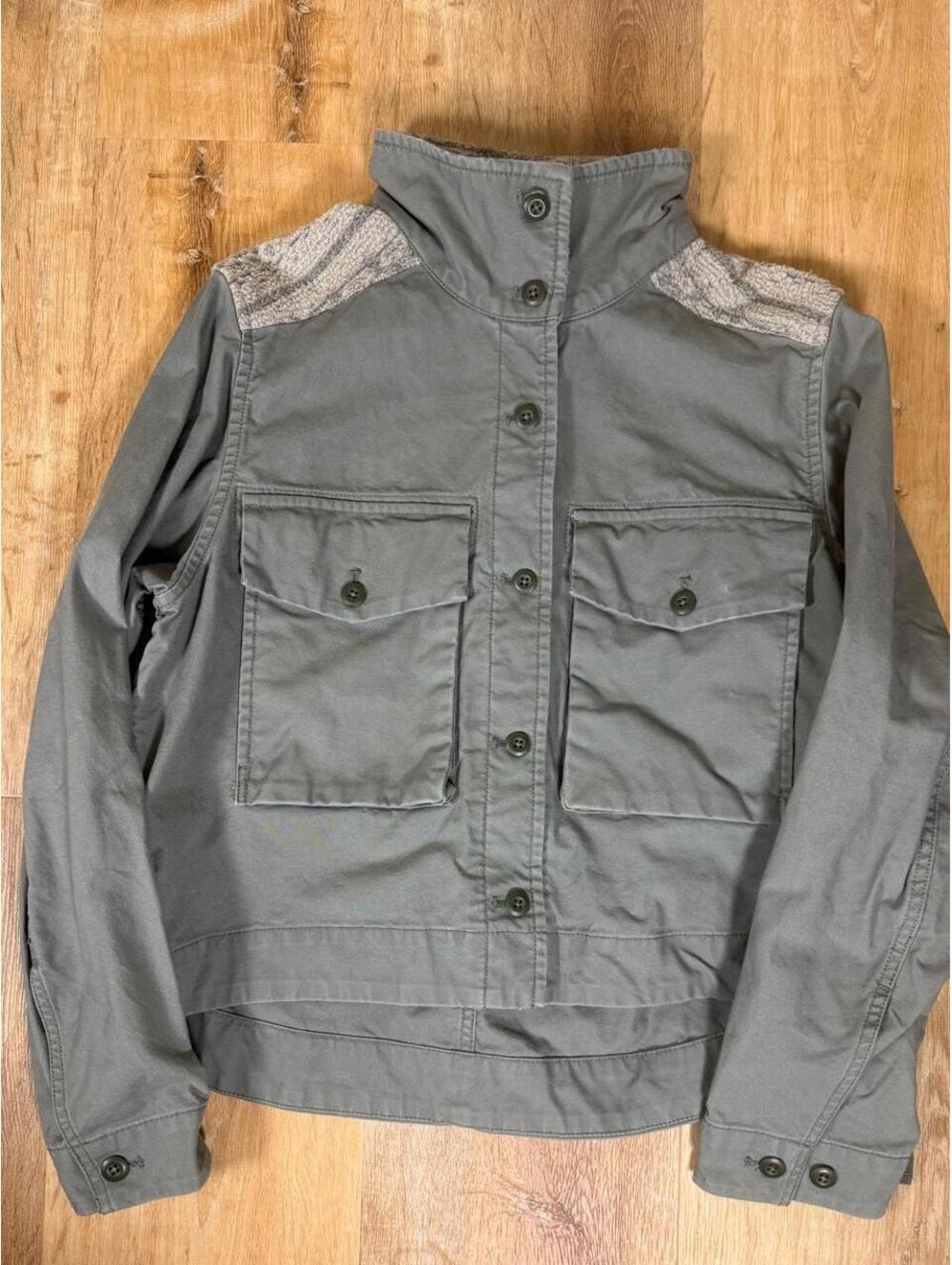 90s REI Grey & Green Outdoor Jacket – Tagged Size L